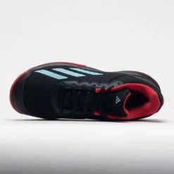 Adidas CourtFlash Junior Black/Preloved Blue/Better Scarlet -Sport Racquet Shop 121368 2