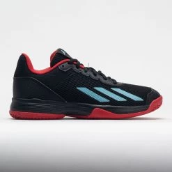 Adidas CourtFlash Junior Black/Preloved Blue/Better Scarlet