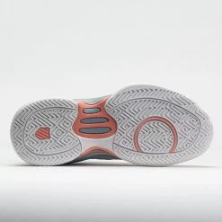 K-Swiss Hypercourt Express 2 Junior Blanc De Blanc/Nile Blue/Desert 11 K-Swiss Hypercourt Express 2 Junior Blanc De Blanc/Nile Blue/Desert -Sport Racquet Shop 121383 4