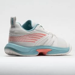 K-Swiss Speedtrac Junior Blanc De Blanc/Blue Nile/Desert Flower -Sport Racquet Shop 121387 6