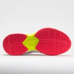 Fila Axilus Energized 2 Junior White/Diva Pink/Safety Yellow -Sport Racquet Shop 121422 4