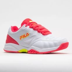 Fila Axilus Energized 2 Junior White/Diva Pink/Safety Yellow -Sport Racquet Shop 121422 5