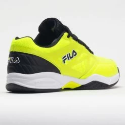 Fila Axilus 2 Energized Junior Safety Yellow/White/Black -Sport Racquet Shop 121424 6