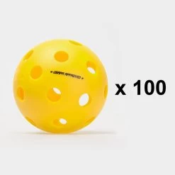 Onix Fuse Indoor Pickleball 100 Pack -Sport Racquet Shop 360194 yel 2