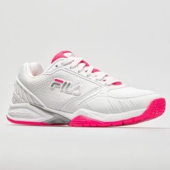 Fila Volley Zone Women's White/Pink/White -Sport Racquet Shop 360236 5