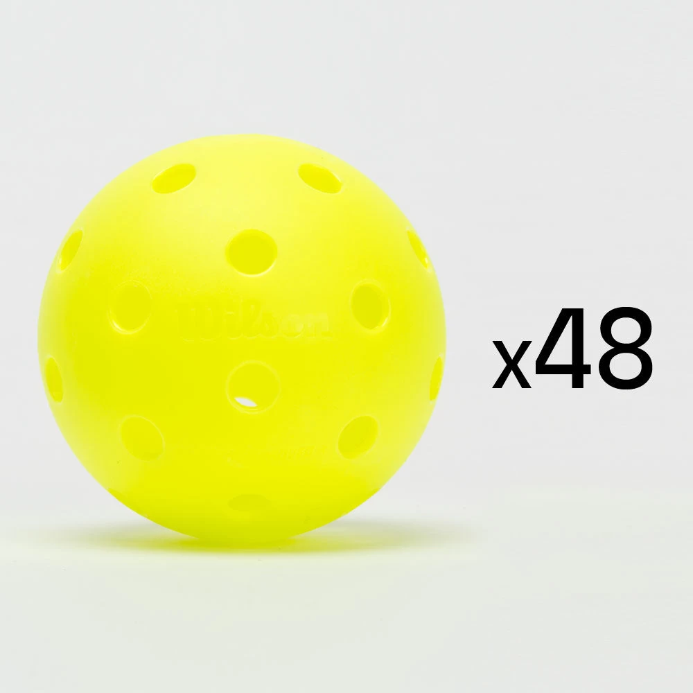 Wilson Tru 32 Outdoor Pickleball 48 Balls 4 Wilson Tru 32 Outdoor Pickleball 48 Balls - Image 2