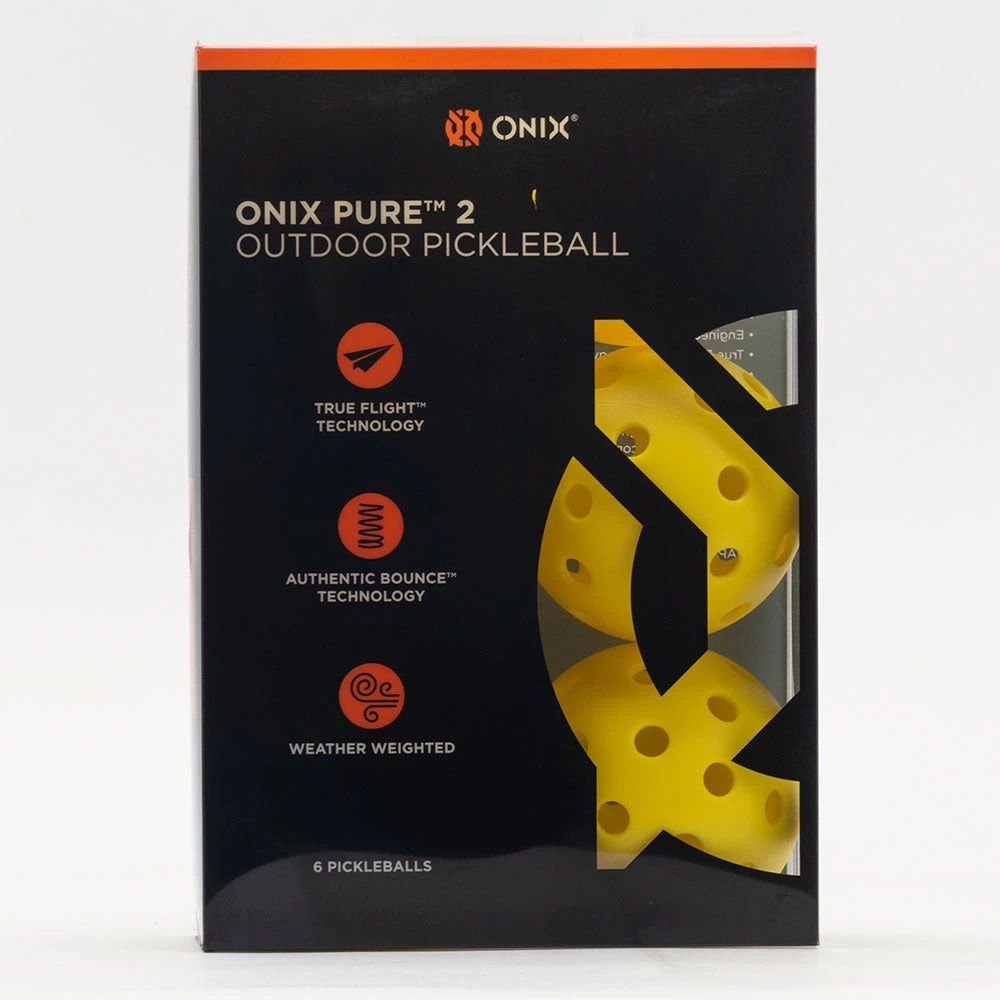 Onix Pure 2 Outside Pickleball 6 Pack 3 Onix Pure 2 Outside Pickleball 6 Pack