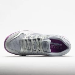 Skechers Viper Court Women's Grey/Purple 10 Skechers Viper Court Women's Grey/Purple -Sport Racquet Shop 370030 2