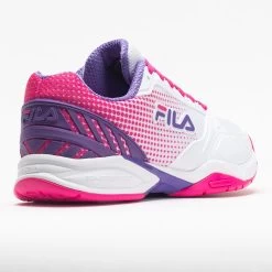 Fila Volley Zone Women's White/Pink Glo/Purple -Sport Racquet Shop 370037 6