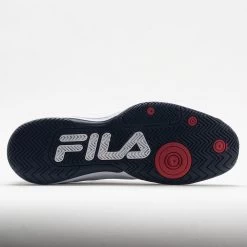 Fila Double Bounce 3 Men's White/Fila Navy/Fila Red -Sport Racquet Shop 370044 4