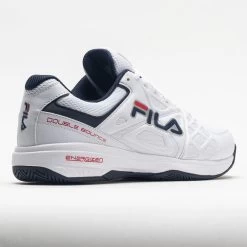 Fila Double Bounce 3 Men's White/Fila Navy/Fila Red -Sport Racquet Shop 370044 6