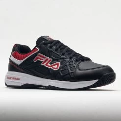 Fila Double Bounce 3 Men's Black/White/Fila Red -Sport Racquet Shop 370045 5