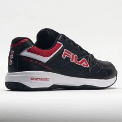 Fila Double Bounce 3 Men's Black/White/Fila Red -Sport Racquet Shop 370045 6