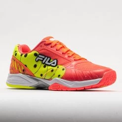 Fila Volley Zone Women's /Fiery Coral/Yellow/Black -Sport Racquet Shop 370059 5