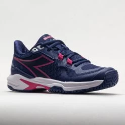 Diadora Trofeo 2 Pickleball Women's Blueprint/Pink Yarrow/White 12 Diadora Trofeo 2 Pickleball Women's Blueprint/Pink Yarrow/White -Sport Racquet Shop 370080 5