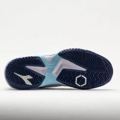 Diadora Trofeo 2 AG Pickleball Women's White/Blueprint/Pink Yarrow 11 Diadora Trofeo 2 AG Pickleball Women's White/Blueprint/Pink Yarrow -Sport Racquet Shop 370081 4