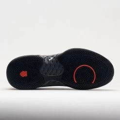 K-Swiss Express Light Pickleball Men's Steel Gray/Jet Black/Orange -Sport Racquet Shop 370084 4