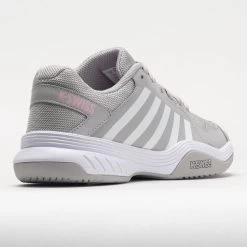 K-Swiss Court Express Pickleball Women's Vapor Blue/White/Coral Blush -Sport Racquet Shop 370088 6