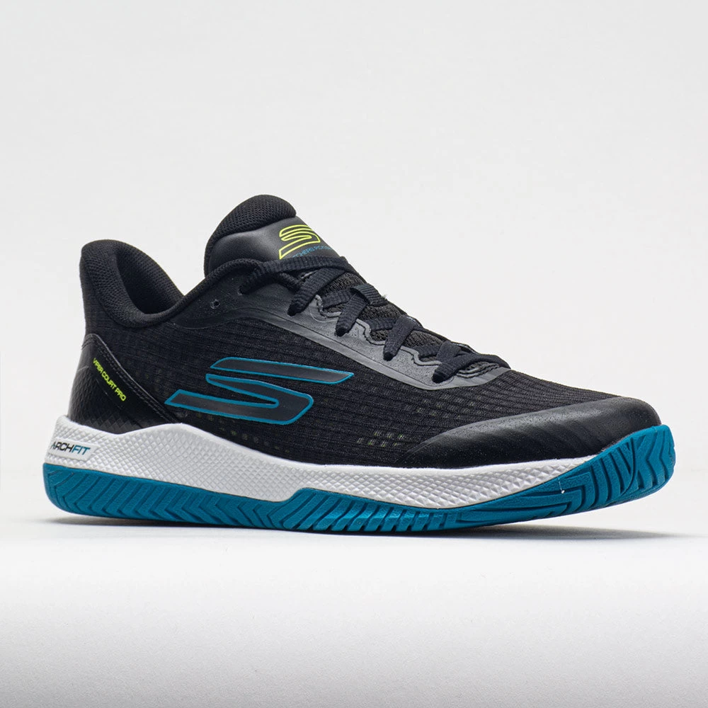Skechers Viper Court Pro Women's Black/Blue 7 Skechers Viper Court Pro Women's Black/Blue - Image 5