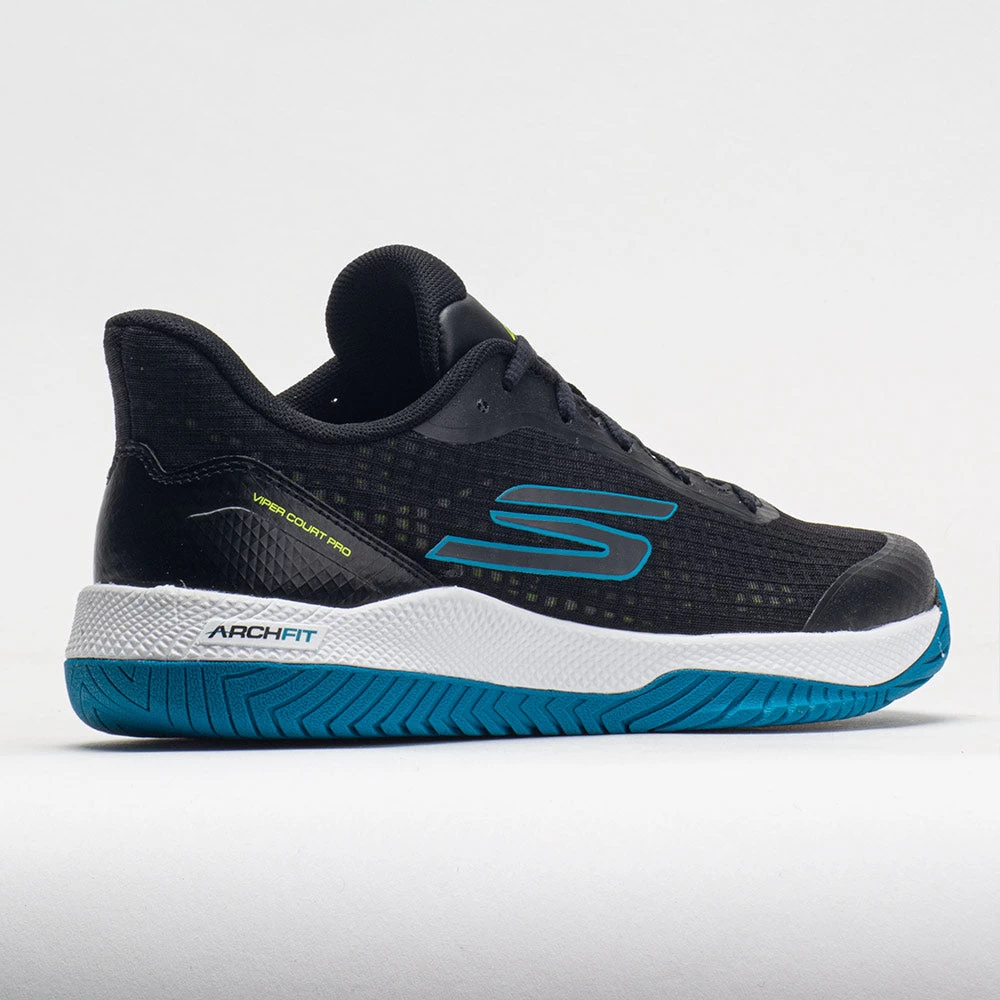 Skechers Viper Court Pro Women's Black/Blue 8 Skechers Viper Court Pro Women's Black/Blue - Image 6