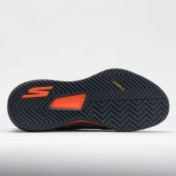Skechers Viper Court Pro Men's Grey/Orange -Sport Racquet Shop 370104 4