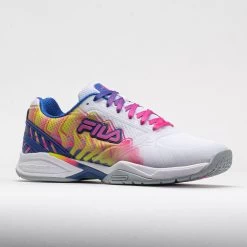 Fila Volley Zone PBF Women's White/Knockout Pink/Mazarine Blue -Sport Racquet Shop 370107 5