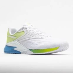 Reebok Nano X2 Women's White/Essential Blue/Acid Yellow -Sport Racquet Shop 561835 5