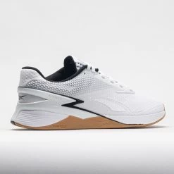 Reebok Nano X3 Men's White/Black/Gum -Sport Racquet Shop 561900 6
