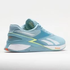 Reebok Nano X3 Women's Blue Pearl/Energy Glow/Peach Fuzz -Sport Racquet Shop 561901 6