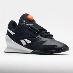 Reebok Legacy Lifter III Men's Core Black/White/Smash Orange -Sport Racquet Shop 561903 5