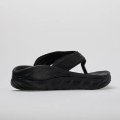 Hoka One One Ora Recovery Flip Men's Black/Dark Gull Gray -Sport Racquet Shop 570409 6