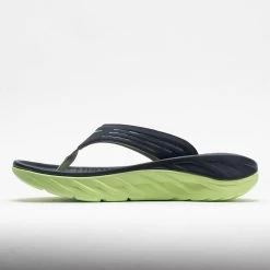 HOKA Ora Recovery Flip Men's Blue Graphite/Butterfly -Sport Racquet Shop 570550 1