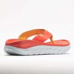 Hoka One One Ora Recovery Flip Men's Fiesta/Amber Yellow -Sport Racquet Shop 570590 6