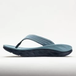 HOKA Ora Recovery Flip Men's Stone Blue/Outer Space -Sport Racquet Shop 570604 1