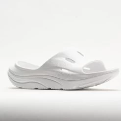 HOKA Ora Recovery Slide 3 Unisex White/White -Sport Racquet Shop 570607 5