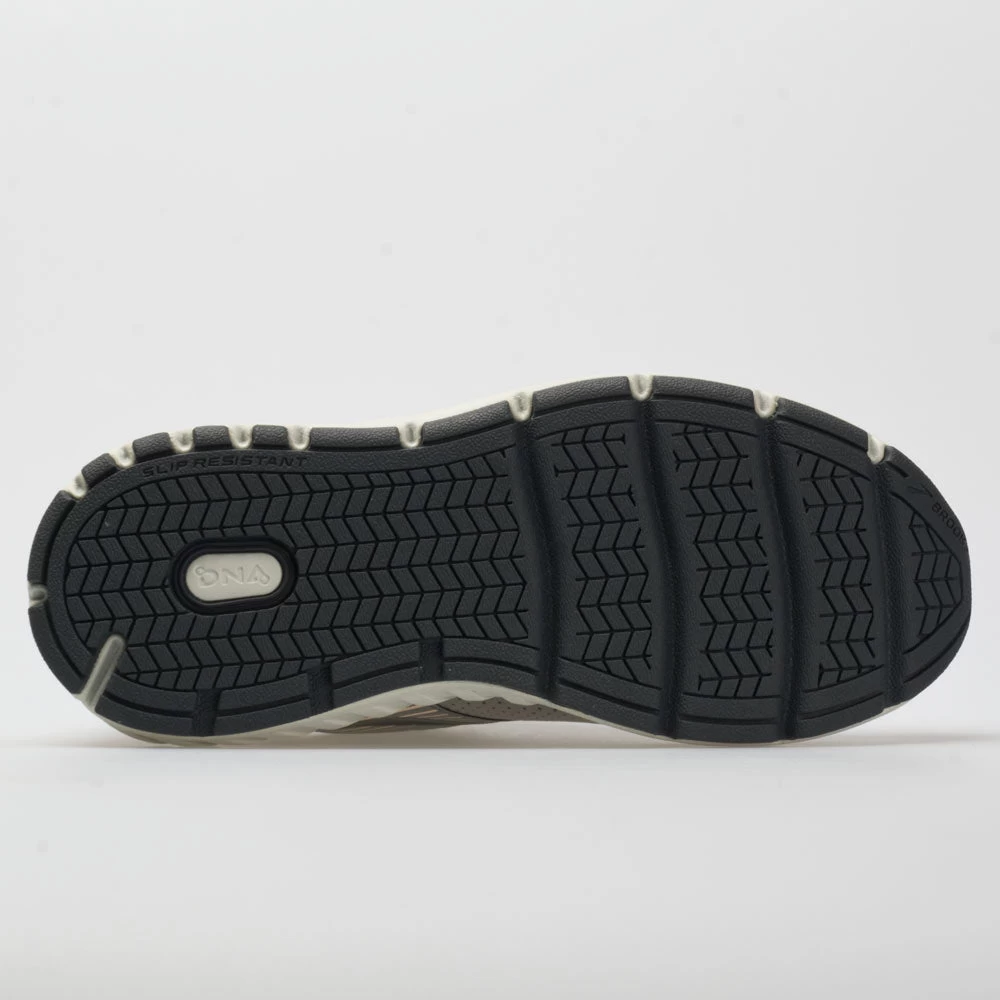 Brooks Addiction Walker Suede Women's Alloy/Oyster/Peach 6 Brooks Addiction Walker Suede Women's Alloy/Oyster/Peach - Image 4