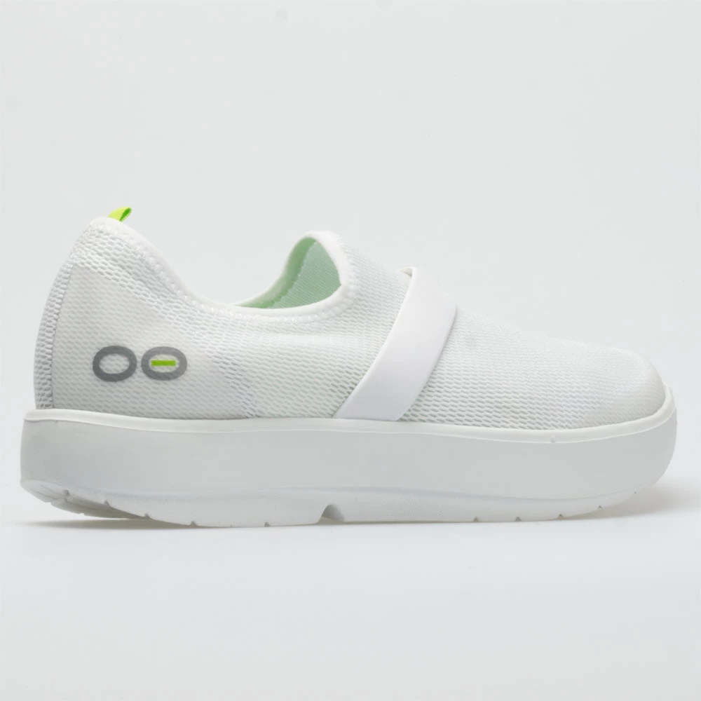 OOFOS OOmg Low Women's White/White 8 OOFOS OOmg Low Women's White/White - Image 6
