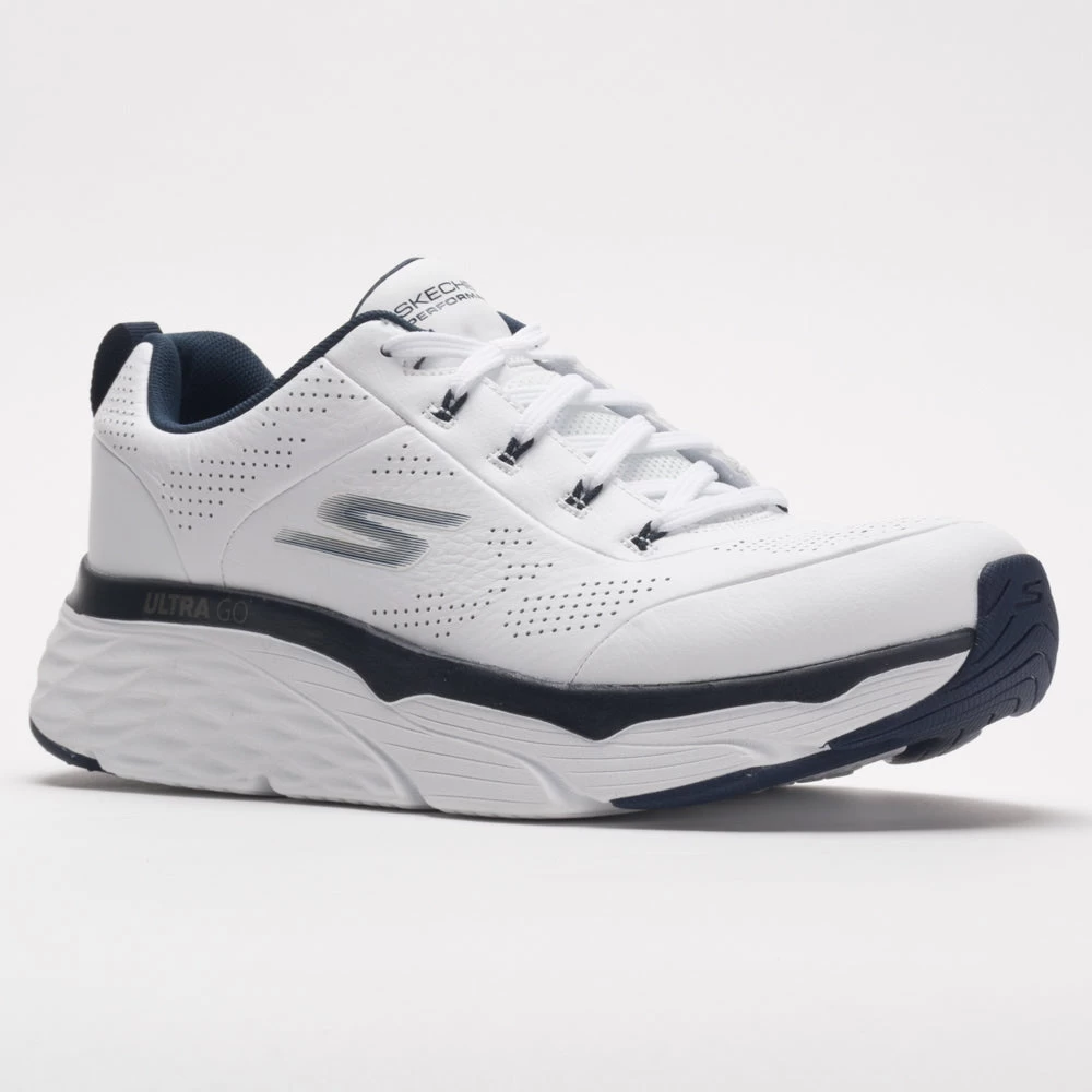 Skechers Max Cushioning Elite Men's White/Navy 7 Skechers Max Cushioning Elite Men's White/Navy - Image 5