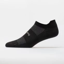 Feetures High Performance Ultra Light Cushion No Show Tab Socks 32 Feetures High Performance Ultra Light Cushion No Show Tab Socks -Sport Racquet Shop 650365 blk 1