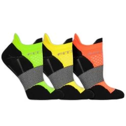 Fitsok F4 Tech No Show Socks 3 Pack -Sport Racquet Shop 650781 777 2