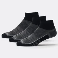 Saucony Inferno Quarter Socks 3 Pack