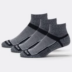 Saucony Inferno Quarter Socks 3 Pack 8 Saucony Inferno Quarter Socks 3 Pack -Sport Racquet Shop 650971 019 1