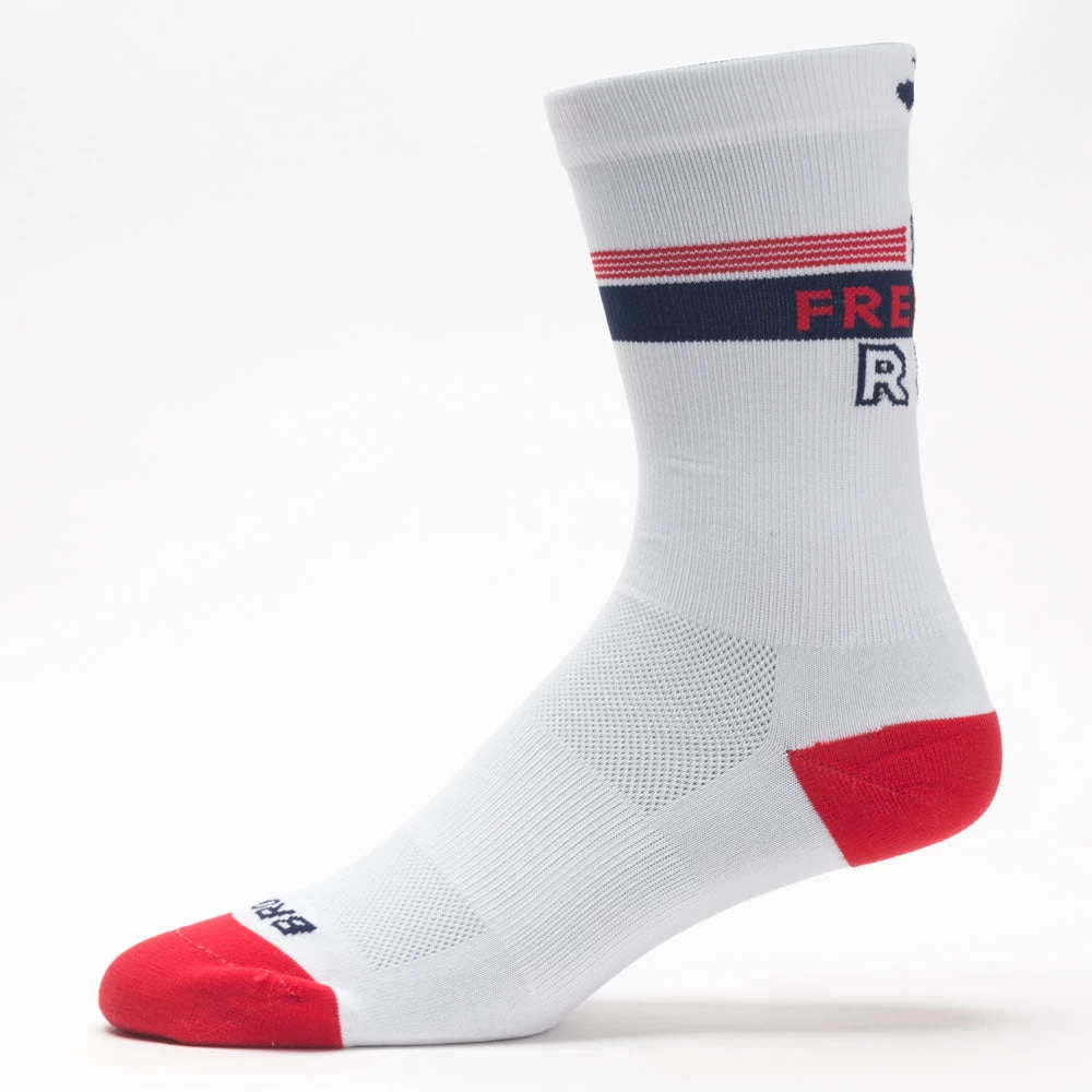 Brooks Go USA Tempo Knit In Crew Socks 3 Brooks Go USA Tempo Knit In Crew Socks