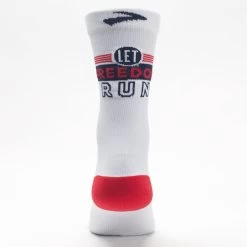 Brooks Go USA Tempo Knit In Crew Socks 7 Brooks Go USA Tempo Knit In Crew Socks -Sport Racquet Shop 651226 3