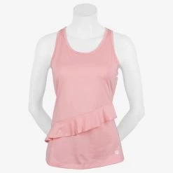 Fila Ruffles & Stripes Ruffle Racerback Tank Women's -Sport Racquet Shop 757418 678 1