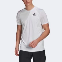 Adidas Club 3-Stripe T-Shirt Men's