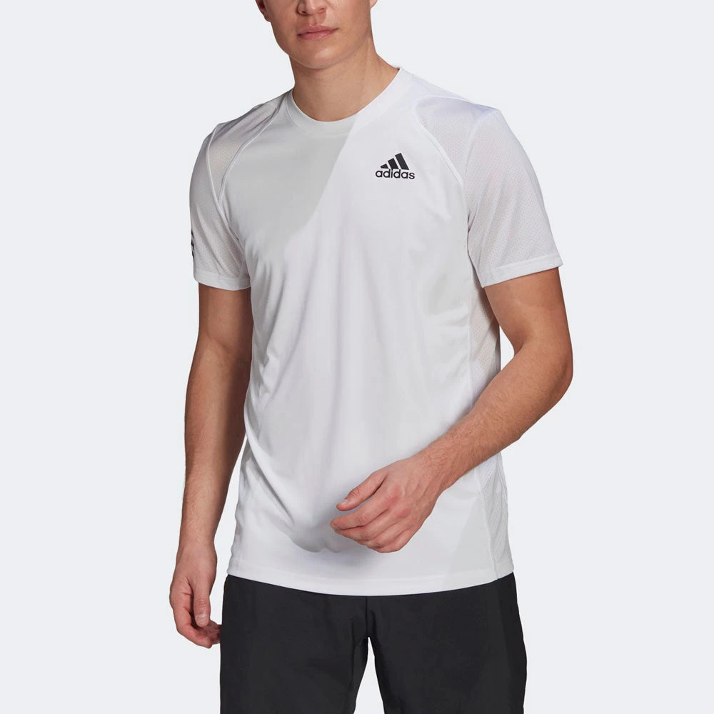 Adidas Club 3-Stripe T-Shirt Men's 3 Adidas Club 3-Stripe T-Shirt Men's