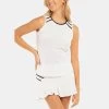 Lucky In Love The Whites Mesh Love Tank Women's -Sport Racquet Shop 758075 121 1