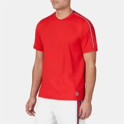 Fila Heritage Essentials Jacquard Crew Men's -Sport Racquet Shop 758219 622 1