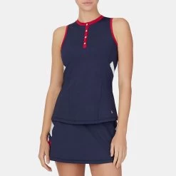 Fila Heritage Essentials Full Coverage Tank Women's -Sport Racquet Shop 758228 412 1